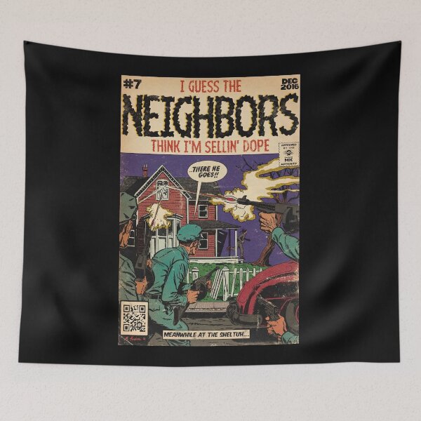 Item preview, 4 Your Eyez Only Album Neighbors Lyrics - I Guess The Neighbors Think I'm Sellin' Dope designed and sold by Donna6778.