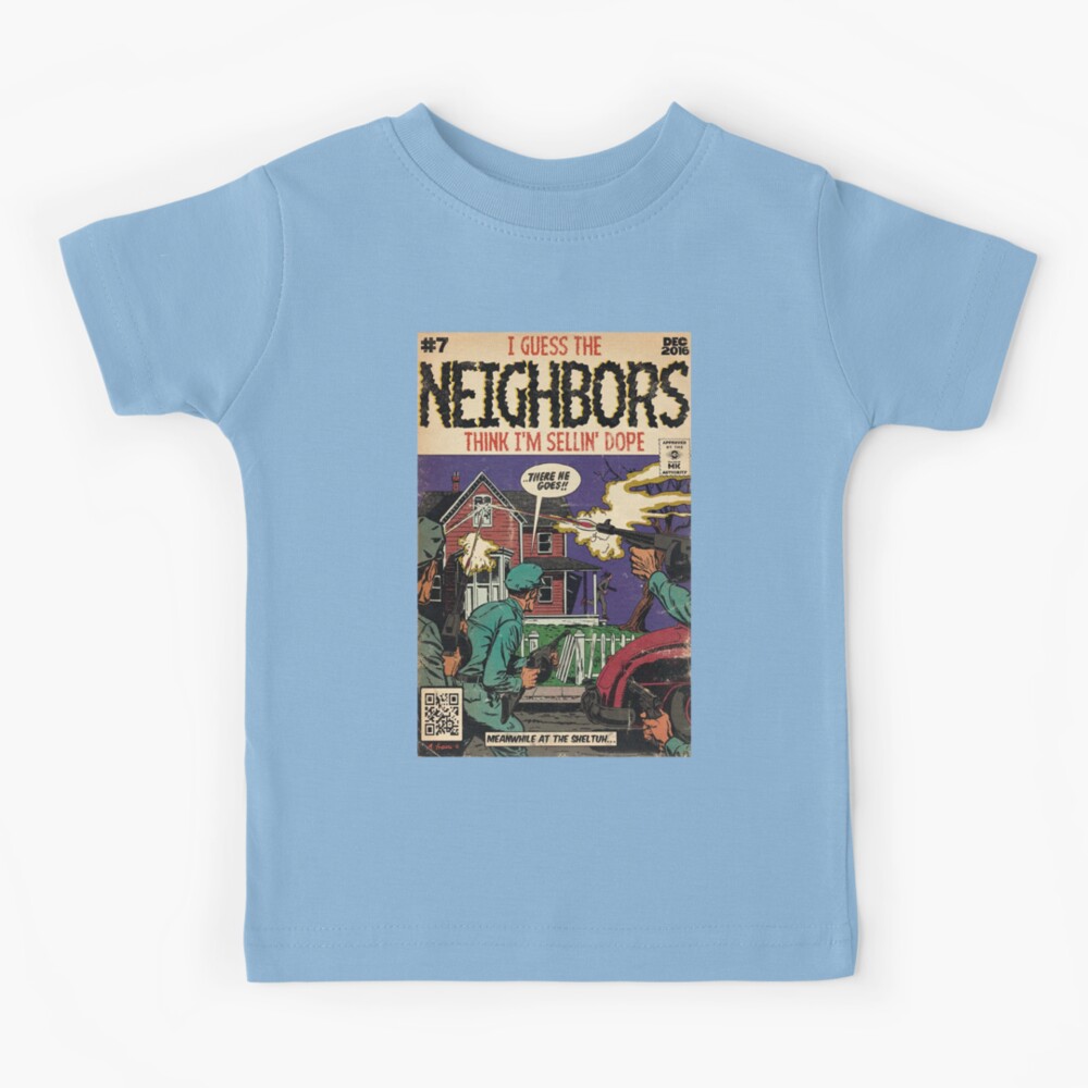 4 Your Eyez Only Album Neighbors Lyrics - I Guess The Neighbors Think I'm  Sellin' Dope Active T-Shirt for Sale by Donna6778