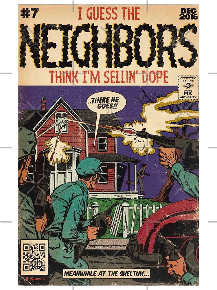 4 Your Eyez Only Album Neighbors Lyrics - I Guess The Neighbors Think I'm  Sellin' Dope Active T-Shirt for Sale by Donna6778