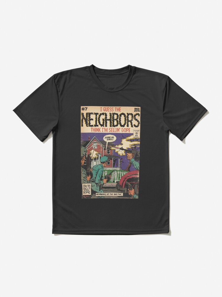 4 Your Eyez Only Album Neighbors Lyrics - I Guess The Neighbors Think I'm  Sellin' Dope Essential T-Shirt for Sale by Donna6778