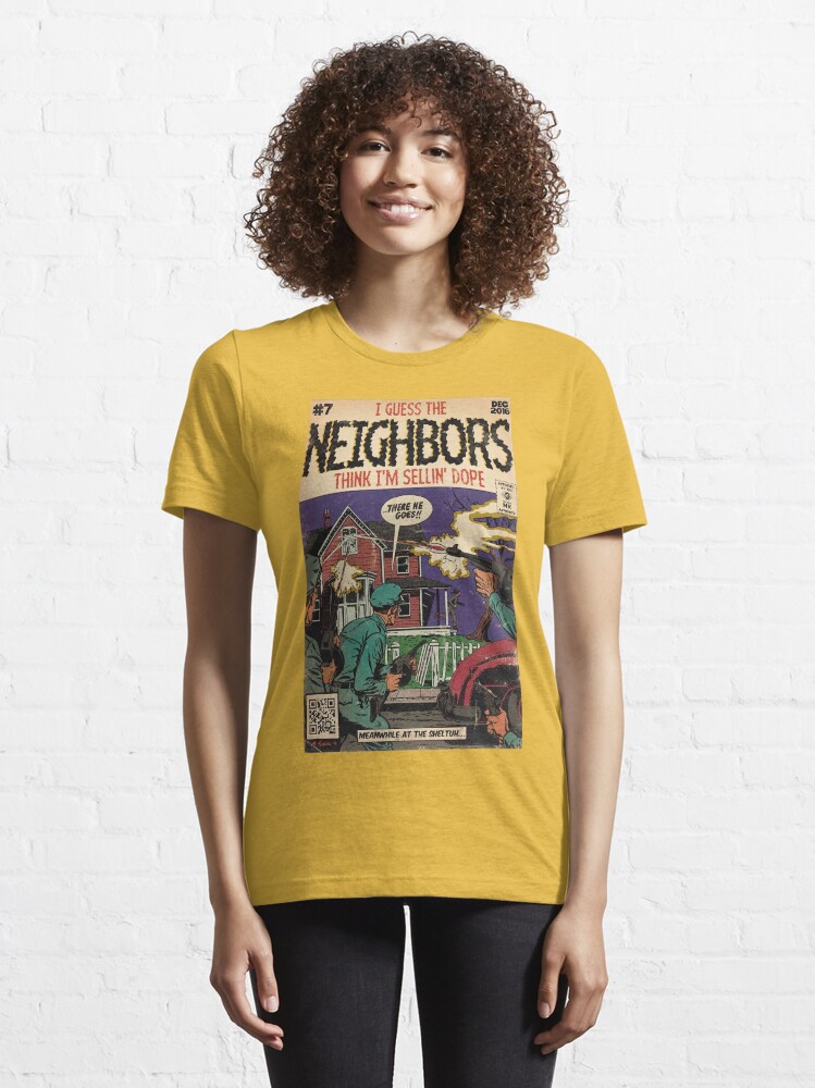 4 Your Eyez Only Album Neighbors Lyrics - I Guess The Neighbors Think I'm  Sellin' Dope | Essential T-Shirt