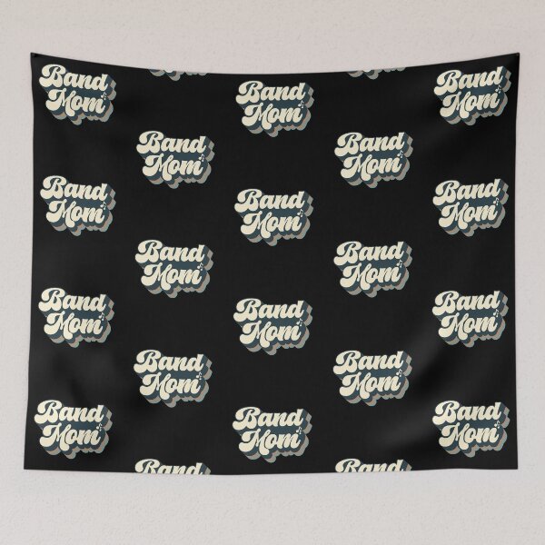 Item preview, retro band mom designed and sold by Hey-Nice-Shirt.