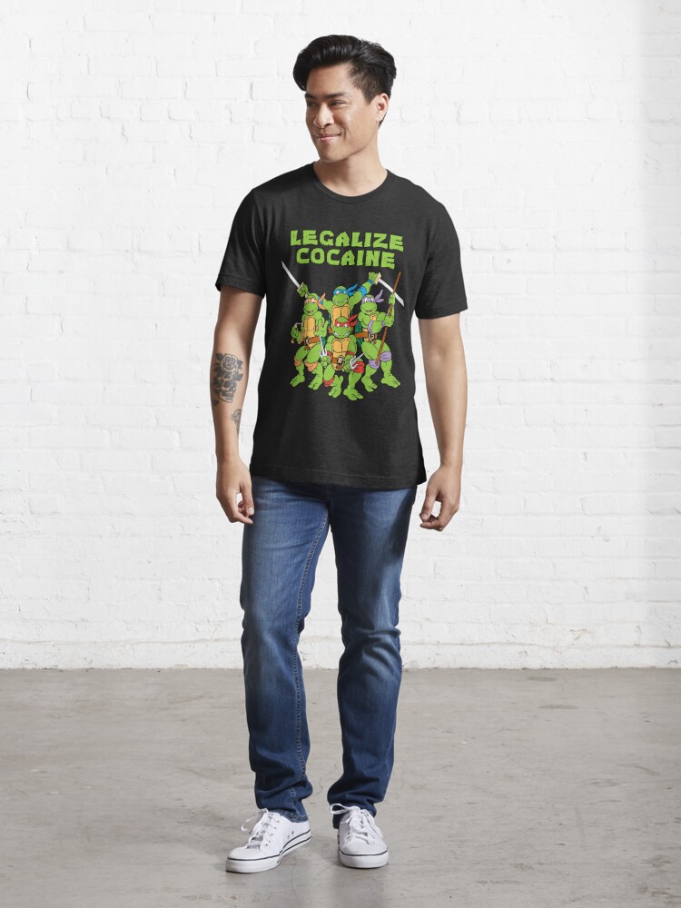 Mutant Ninja Turtles Shirt, Legalize Cocaine