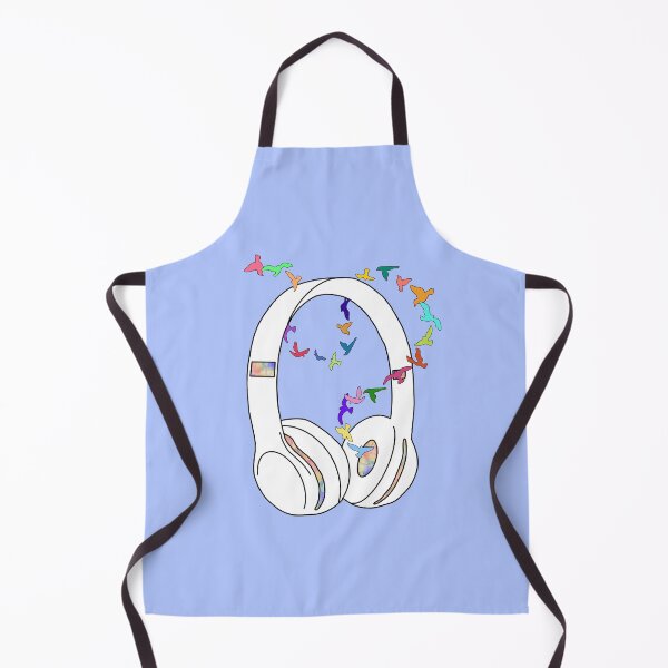 Item preview, Headphones Rainbow Birds designed and sold by Lenaartist.