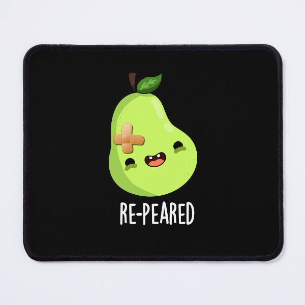 Item preview, Re-peared Funny Fruit Pear Puns (Dark BG) designed and sold by punnybone.