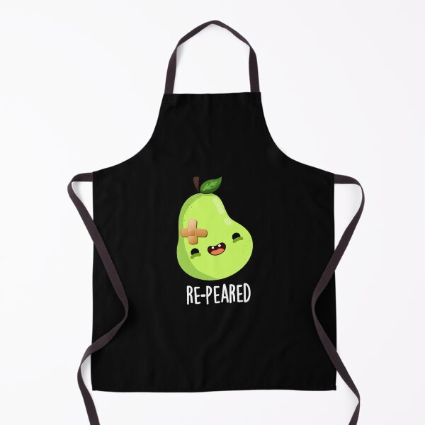 Item preview, Re-peared Funny Fruit Pear Puns (Dark BG) designed and sold by punnybone.