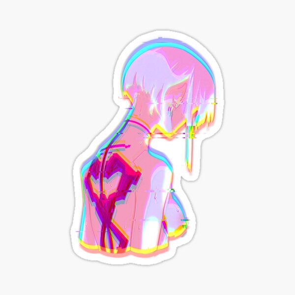 lucy cyberpunk edgerunners Sticker