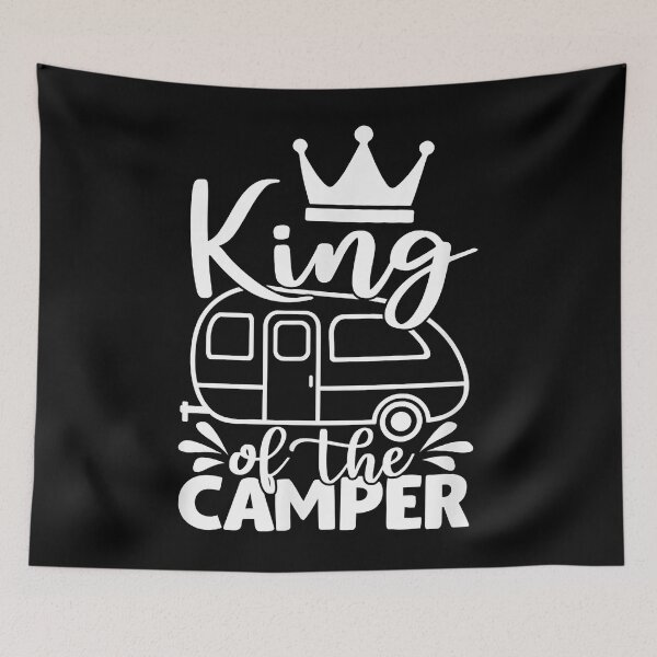 Item preview, King of The Camper Funny RV Camping designed and sold by cherierusellav.