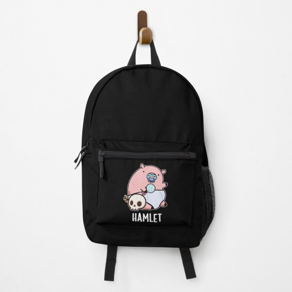 Item preview, Hamlet Shakepeare Funny Baby Pig Puns (Dark BG) designed and sold by punnybone.