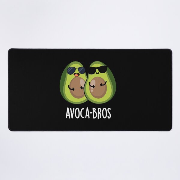 Item preview, Avoca-bros Funny Avocado Puns (Dark BG) designed and sold by punnybone.