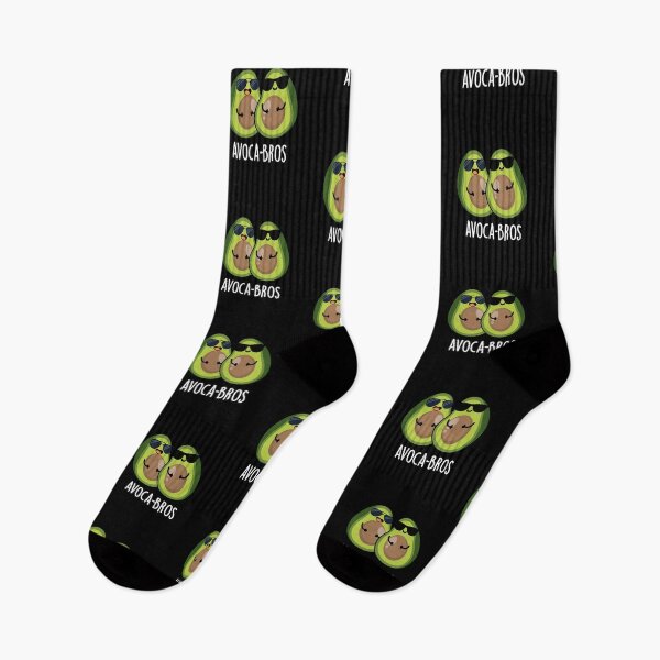 Item preview, Avoca-bros Funny Avocado Puns (Dark BG) designed and sold by punnybone.