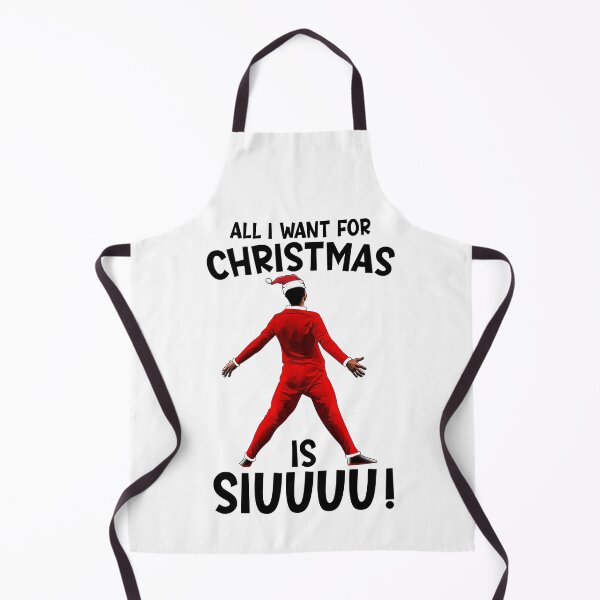 Item preview, All I Want For Christmas Is Siuuu CR7 fans Christian Ronaldo Xmas designed and sold by Dolphin Graphic.