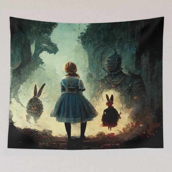Item preview, The Adventures of Alice in Lordran  designed and sold by tr33king.