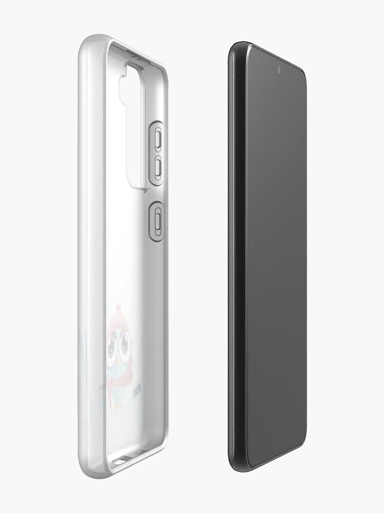 Alternate view of Owl gone skiing Case & Skin for Samsung Galaxy