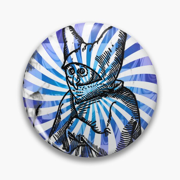 Item preview, Abstract trippy spiral dude designed and sold by HofmannsStamps.