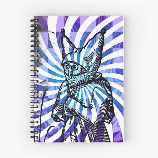 Item preview, Abstract trippy spiral dude designed and sold by HofmannsStamps.