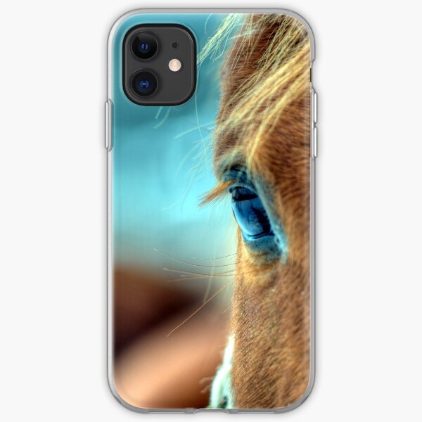 Horse Eye iPhone Soft Case