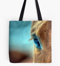 Horse Eye Tote Bag