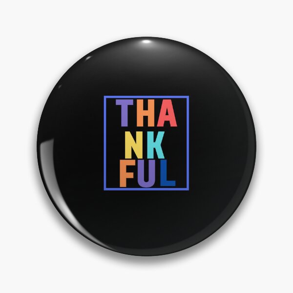 Item preview, Colorful Thankful shirt T-Shirt designed and sold by MiniLuna.