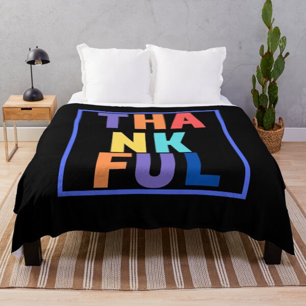 Item preview, Colorful Thankful shirt T-Shirt designed and sold by MiniLuna.