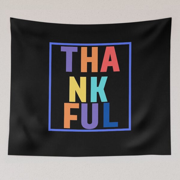 Item preview, Colorful Thankful shirt T-Shirt designed and sold by MiniLuna.