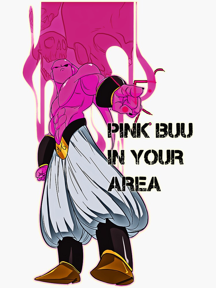 "WORDS Of Buu" Sticker For Sale By Majin-b | Redbubble