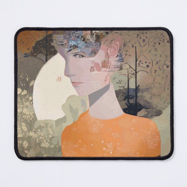 Item preview, Collage with a Pale Futuristic, Sophisticated and Elegant Woman designed and sold by Eduardo Tavares.