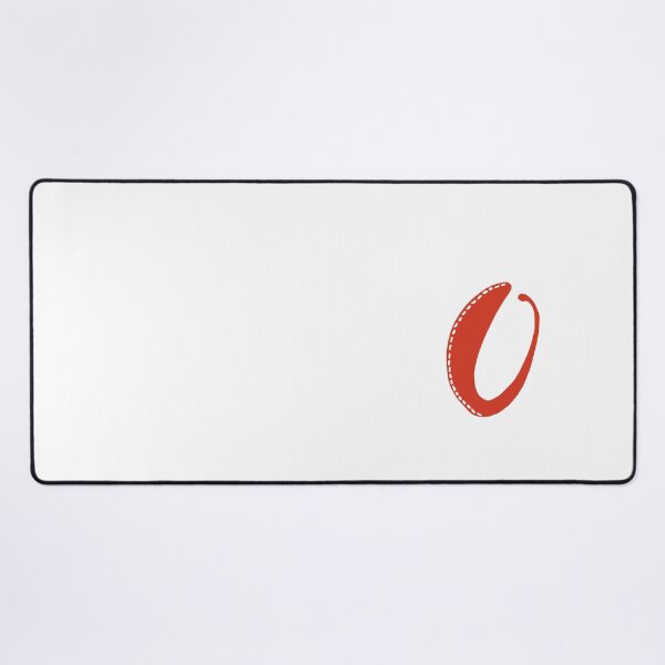 Item preview, Letter O Red initial monogram alphabet capital O designed and sold by Antique-Gifts.