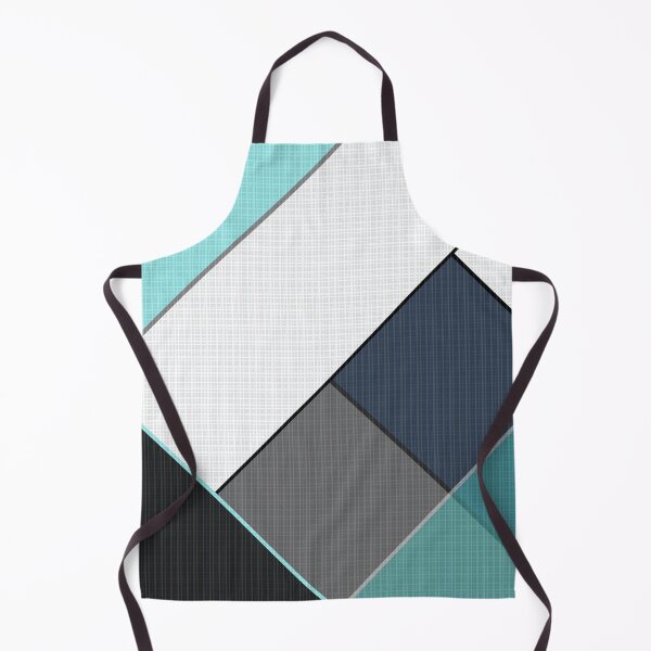 Item preview, Grey-blue-black pattern . Abstraction . Patchwork designed and sold by fuzzyfox.