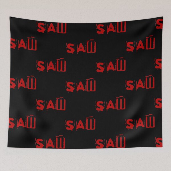 Item preview, Saw movie logo horror Classic T-Shirt designed and sold by SkylarBerge.