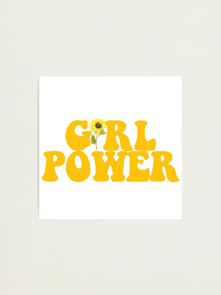 Alternate view of GIRL POWER - Style 2 Photographic Print