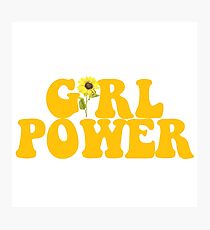 GIRL POWER - Style 2 Photographic Print