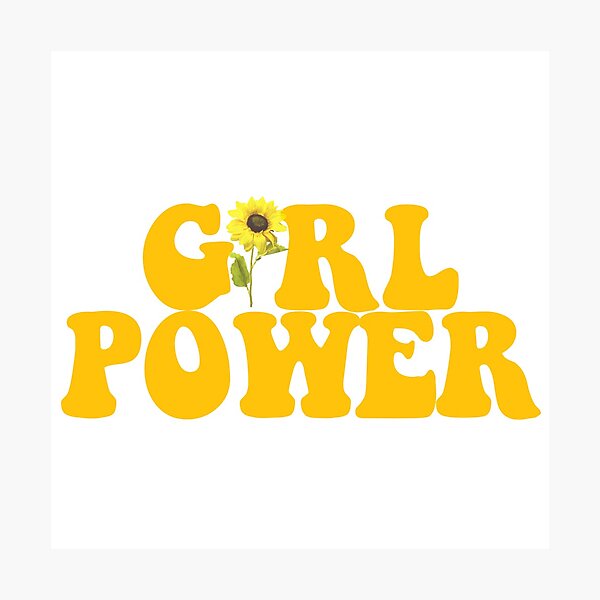 GIRL POWER - Style 2 Photographic Print