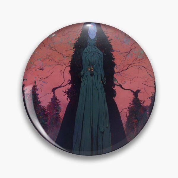 Item preview, the Elder sister, the witchy woman in the woods, witchcore, forestcore AI Generated Art designed and sold by botprompts.