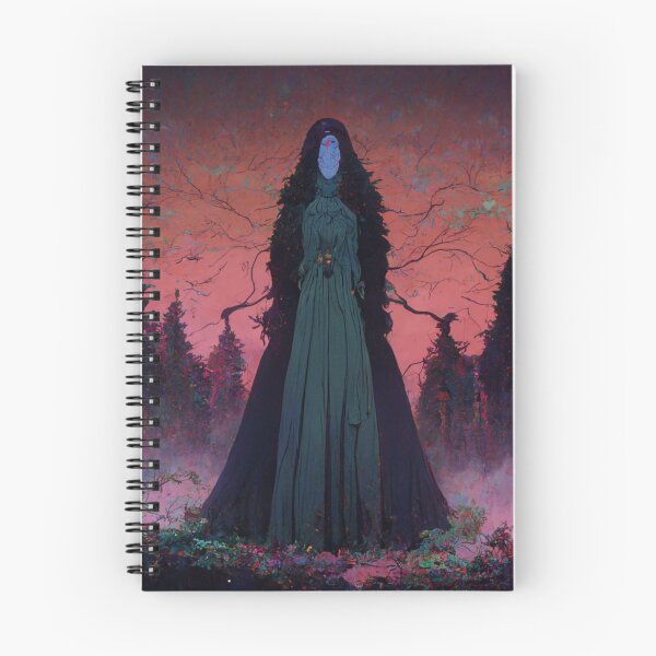 Item preview, the Elder sister, the witchy woman in the woods, witchcore, forestcore AI Generated Art designed and sold by botprompts.