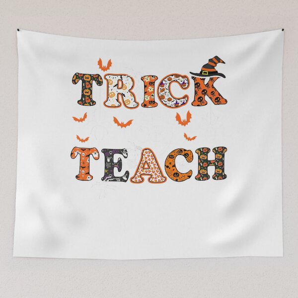 Item preview, Trick Or Teach Funny Teacher Halloween Costume 2020 Gifts T-Shirt designed and sold by lesterwopoljakd.