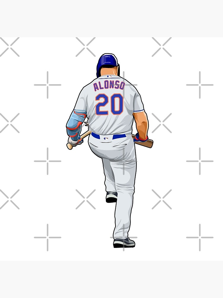 Pete Alonso #20 Strikes Again Poster for Sale by vexeland