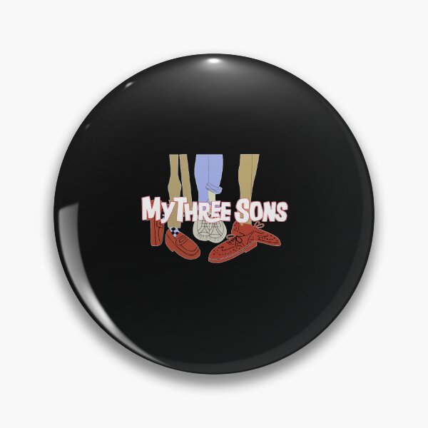 Item preview, Retro My Three Sons Animated Theme Tribute Classic T-Shirt designed and sold by TommyArabi.
