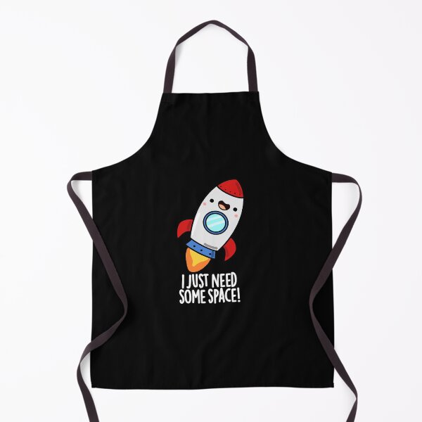 Item preview, I Just Need Some Space Funny Rocket Puns (Dark BG) designed and sold by punnybone.