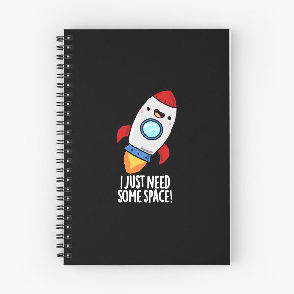 Item preview, I Just Need Some Space Funny Rocket Puns (Dark BG) designed and sold by punnybone.