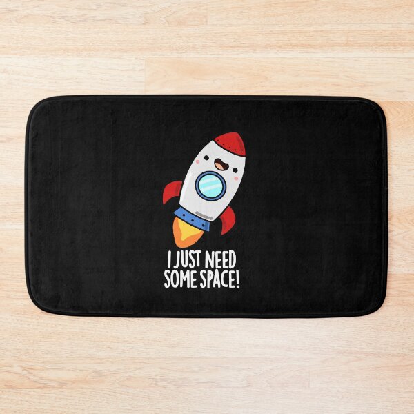Item preview, I Just Need Some Space Funny Rocket Puns (Dark BG) designed and sold by punnybone.
