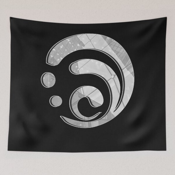 Item preview, Genshin Impact element logo Classic  designed and sold by tristahottinger.