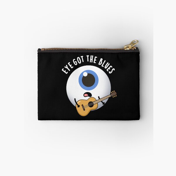 Item preview, Eye Got The Blues Funny Eyeball Music Puns (Dark BG) designed and sold by punnybone.