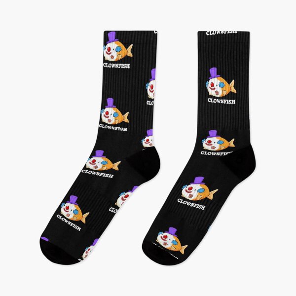 Item preview, Clownfish Funny Animal Fish Puns (Dark BG) designed and sold by punnybone.