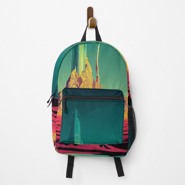 Item preview, Retro futuristic landscape designed and sold by Daniel Camba.