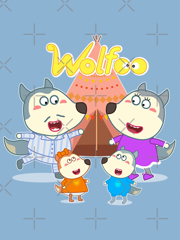 Wolfoo Family Play Tent Art Board Print for Sale by HajimeKambe