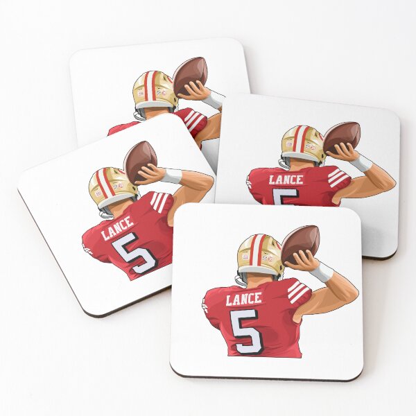 Item preview, Trey Lance #5 Throw designed and sold by KickNow.