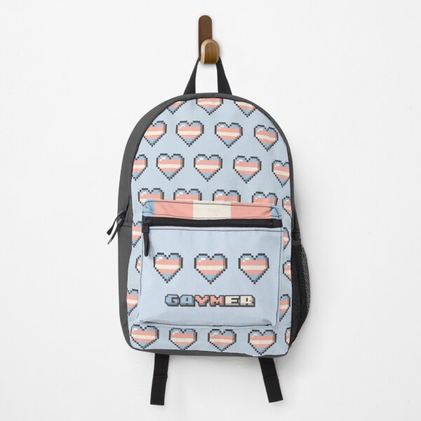 Item preview, Trans Pixelated Video Game Heart Pride - Trans Man designed and sold by Gay-Koala.
