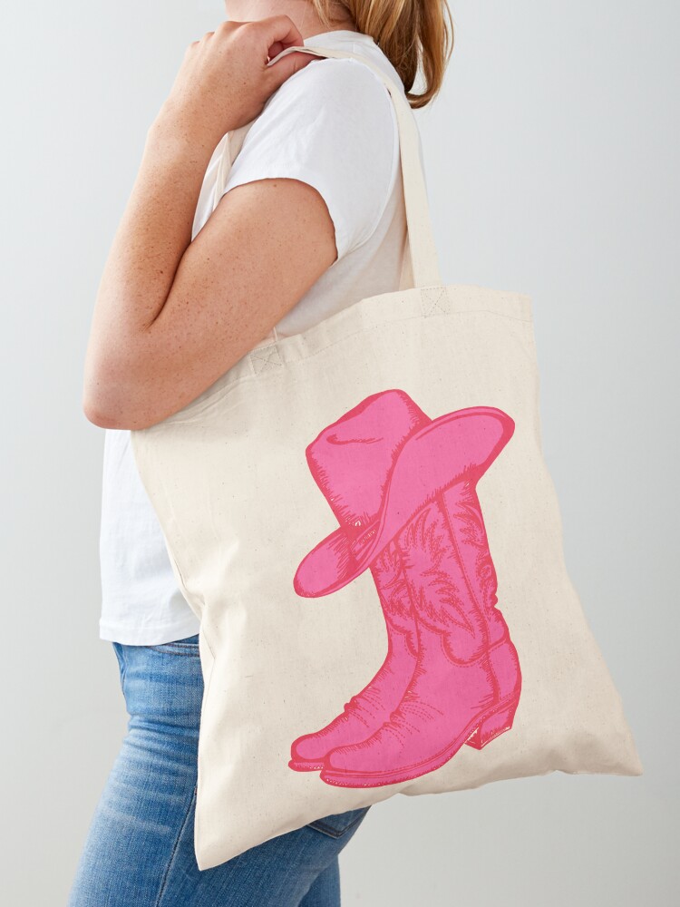 COWGIRL BOOTS Tote Bag for Sale by JGCcreates Redbubble