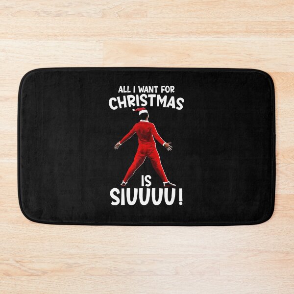 Item preview, All I Want For Christmas Is Siuuu CR7 fans Xmas Christian Ronaldo designed and sold by Dolphin Graphic.